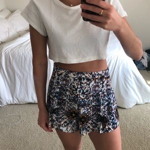 High waisted shorts